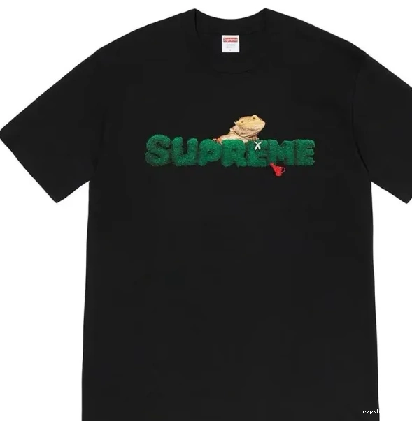 sleeved Lizard T-shirt 20SS Environmental Logo Green S XL Short Black L M White Tee Plant 0725